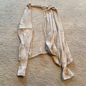 Tan cardigan